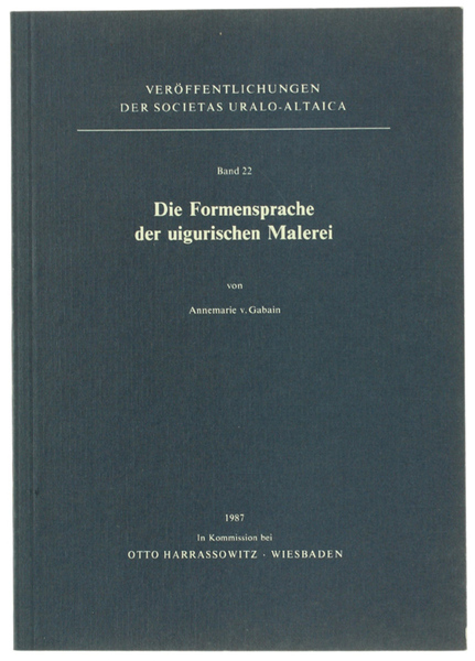 DIE FORMENSPRACHE DER UIGURISCHEN MALEREI.