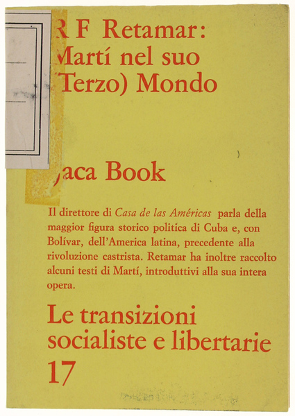 MARTI' NEL SUO (TERZO) MONDO.