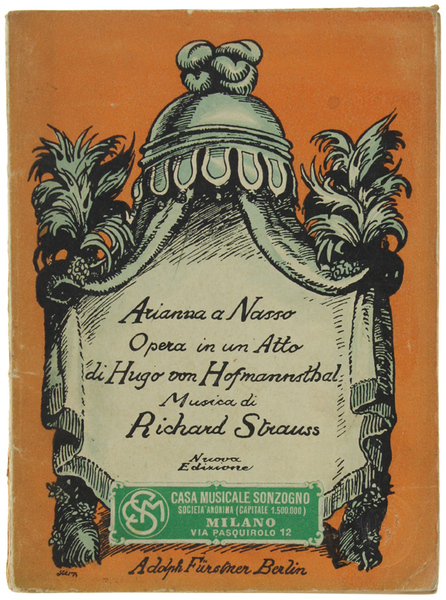 ARIANNA A NASSO. Opera in un atto. Unica traduzione ritmica …