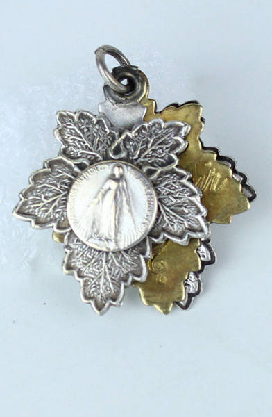 CIONDOLO VINTAGE SOUVENIR IMMACOLATA (apribile).