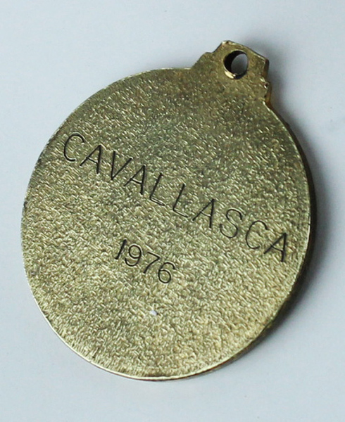 MEDAGLIA "CAVALLASCA 1976"