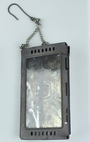 LANTERNA RIPIEGABILE PRIMA GUERRA MONDIALE lume tascabile da alpinista