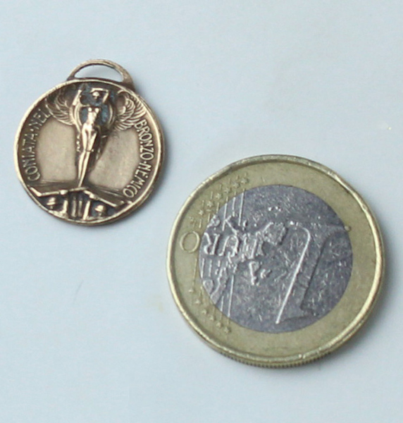 MEDAGLIA guerra per l'unità d'Italia 1915-1918 / coniata nel bronzo …