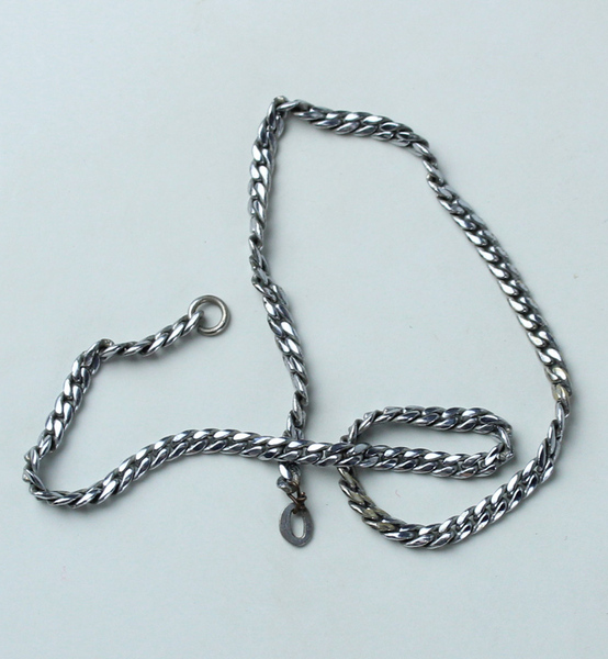 CATENINA COLLANINA MAGLIE PIATTE CM 30