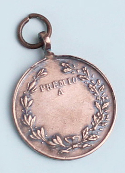 TIRO A SEGNO "PREMIO A" MEDAGLIA RAME PRIMI '900