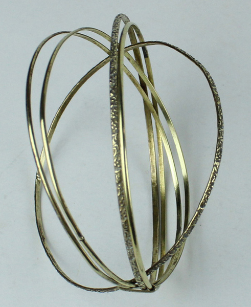 BRACCIALE VINTAGE 5 CERCHI SIMILORO