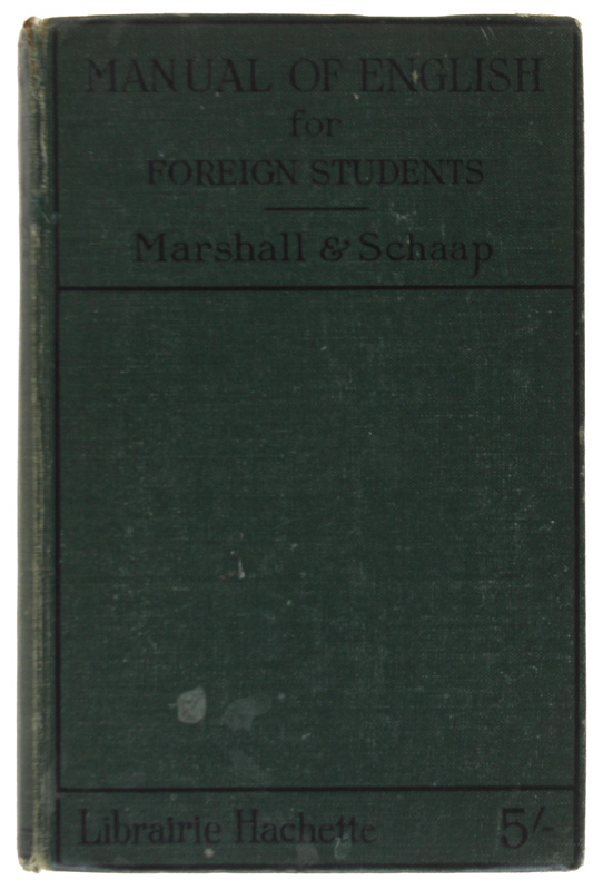 A MANUAL OF ENGLISH FOR FOREIGN STUDENT - Fourth EditionSeller …