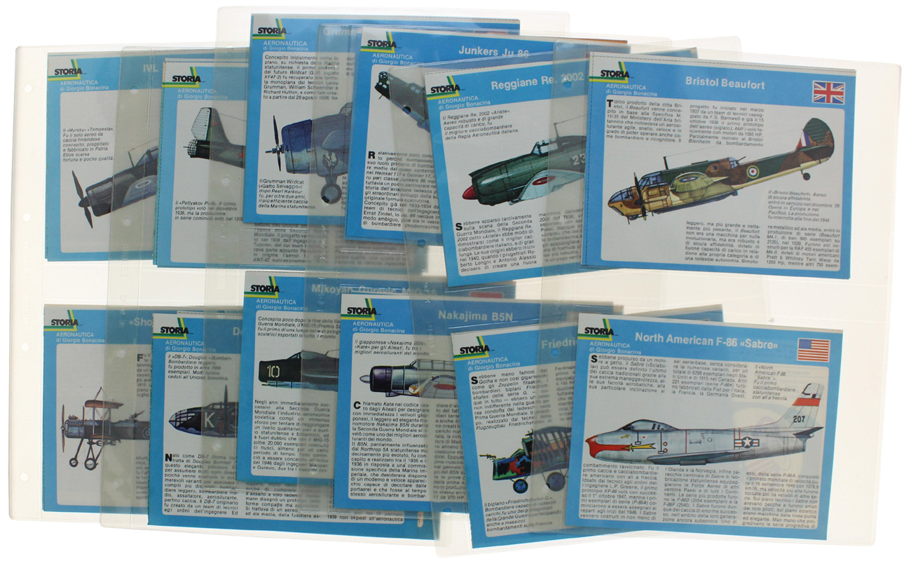 AERONAUTICA: 23 SCHEDE DI "STORIA ILLUSTRATA"
