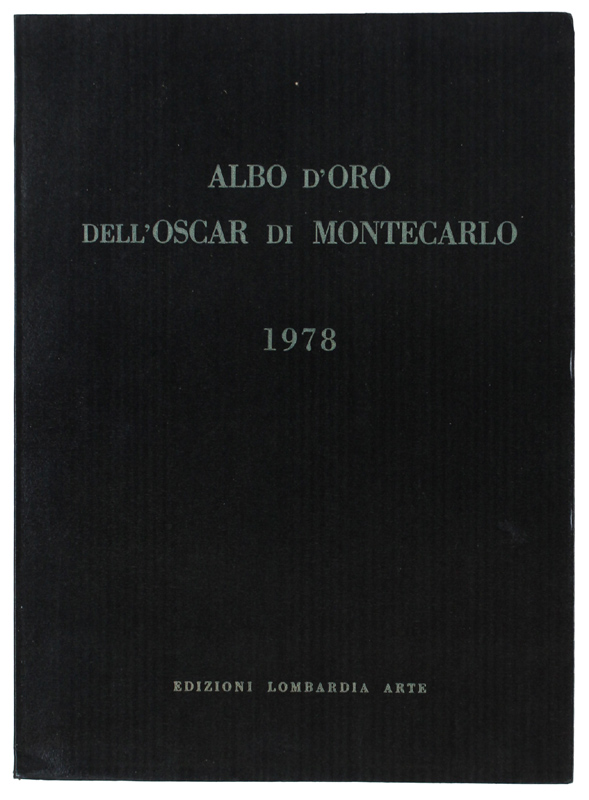 ALBO D'ORO DELL'OSCAR DI MONTECARLO - 1978.