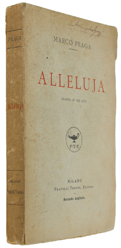 ALLELUJA Dramma in tre atti