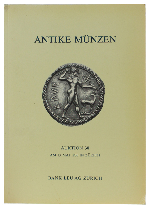 ANTIKE MUNZEN . Auktion 38 : Am 13. Mai 1986 …