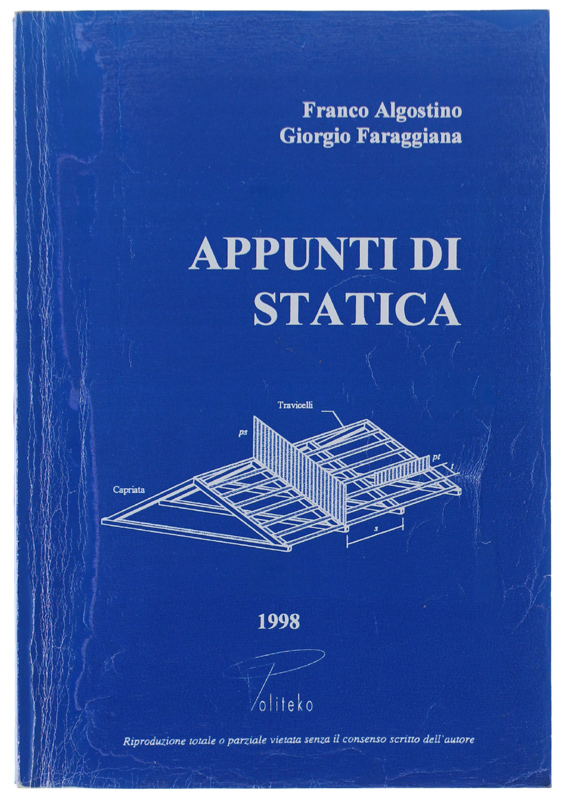 APPUNTI DI STATICA 1998