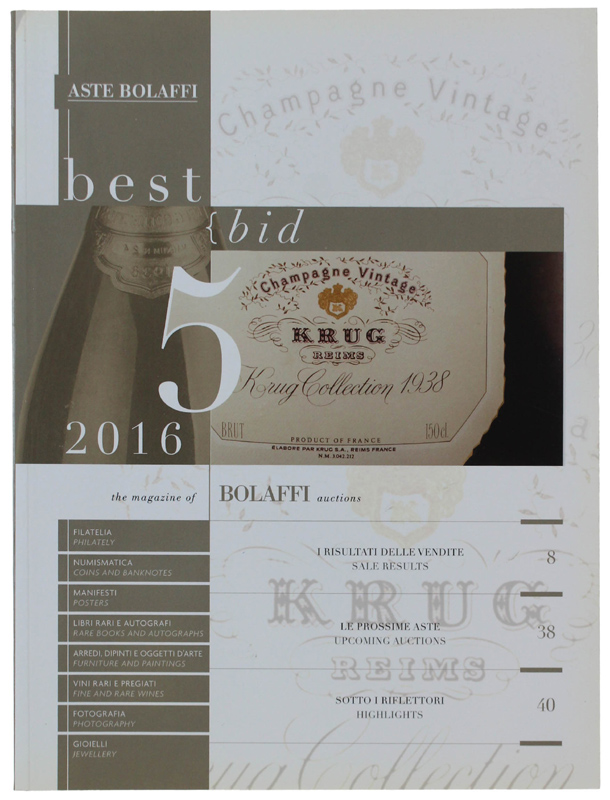 ASTE BOLAFFI - BEST BID 5 : 2016