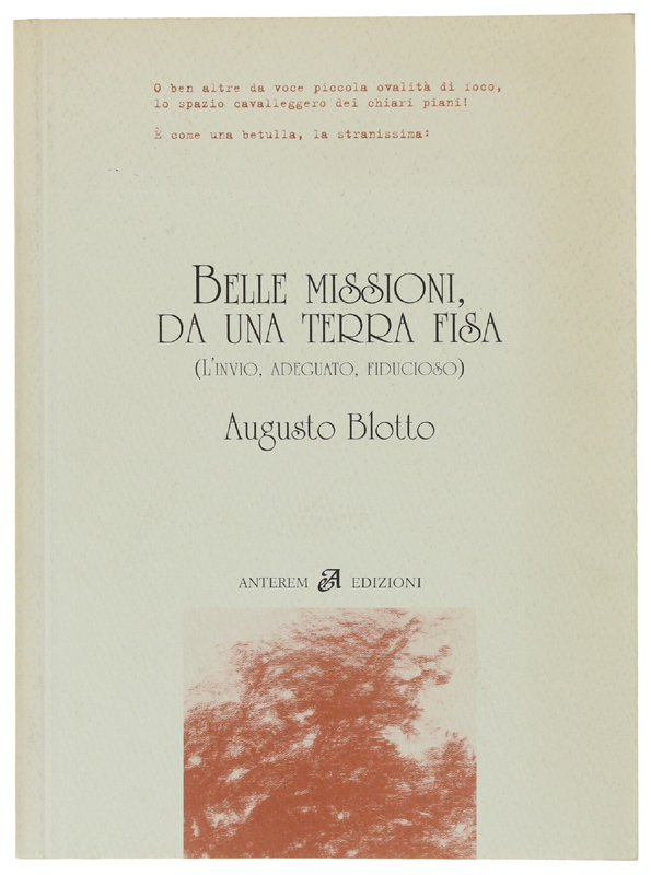 BELLE MISSIONI, DA UNA TERRA FISA (L'invio, adeguato, fiducioso) [1a …