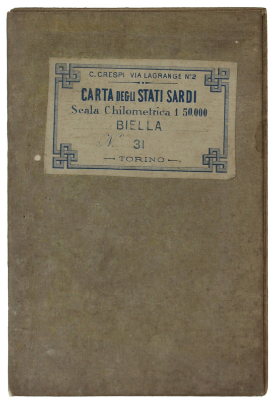 BIELLA. Gran Carta degli ex Stati Sardi in Terraferma - …