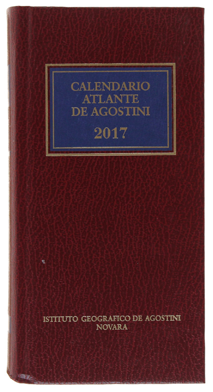 CALENDARIO ATLANTE DE AGOSTINI 2017 [come nuovo]