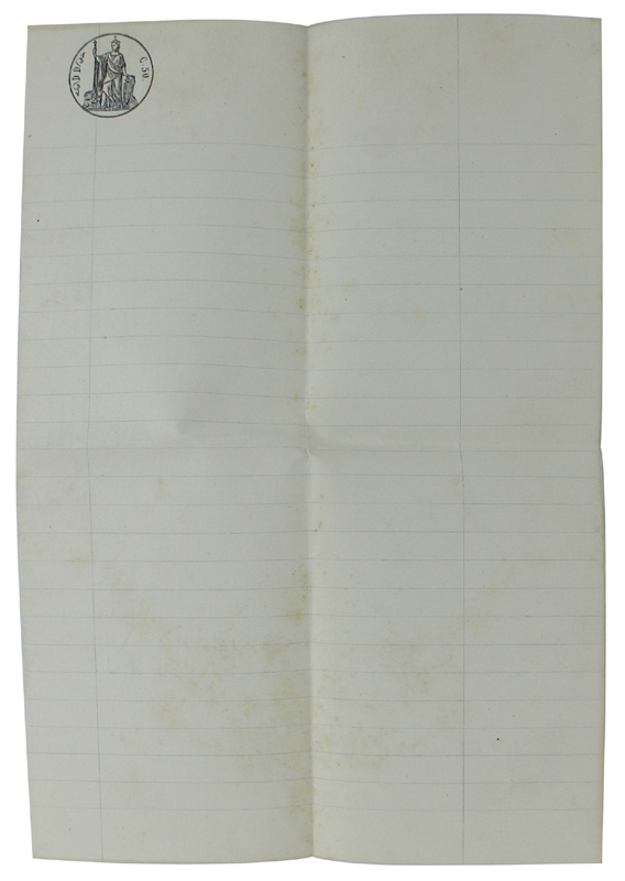 CARTA DA BOLLLO ANTICA, FILIGRANATA CON DICITURA "REGNO D'ITALIA 1913" …