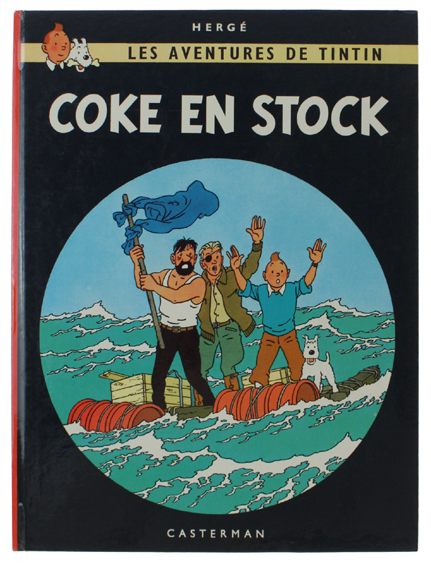 COKE EN STOCK - Les Aventures de Tintin.