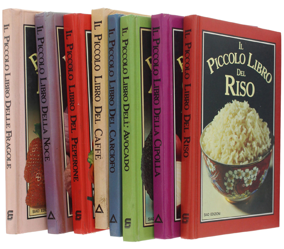 COLLEZIONE DI 8 VOLUMETTI DELLA SERIE "IL PICCOLO LIBRO" . …