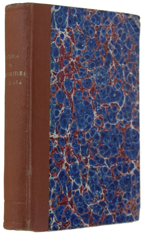 COMPENDIO DI STORIA DELLA LETTERATURA ITALIANA. Volume unico.