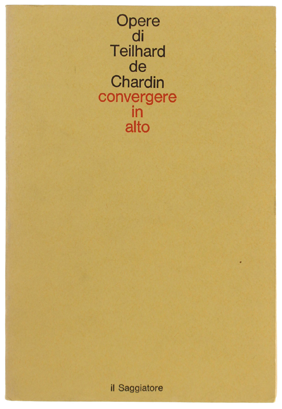 CONVERGERE IN ALTO. Lettere a Léontine Zanta.