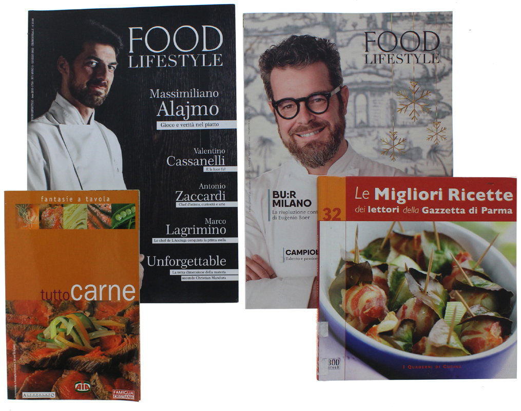 CUCINA CREATIVA: OFFERTA DI 4 VOLUMI.