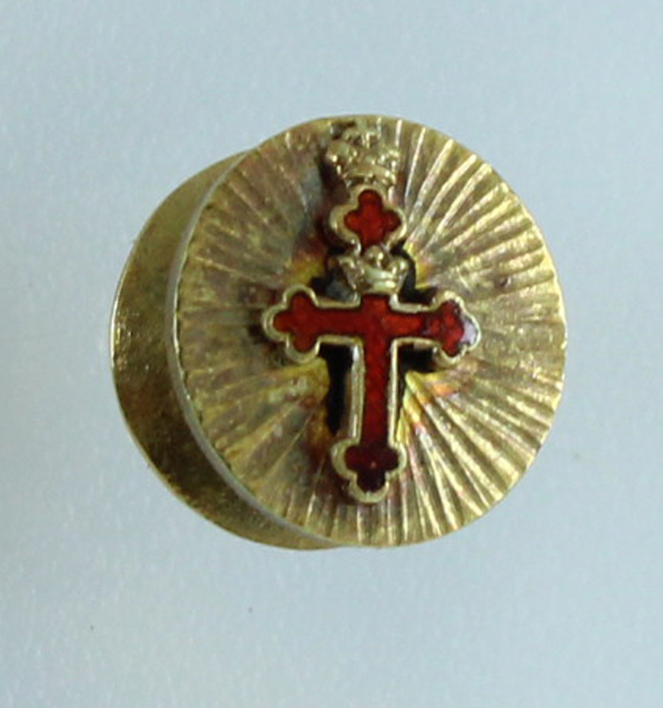 DISTINTIVO Ordine Militare Ospedaliero S.Giorgio in Carinzia - diametro 10 …