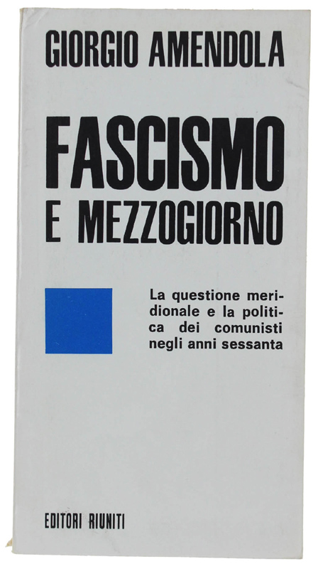 FASCISMO E MEZZOGIORNO