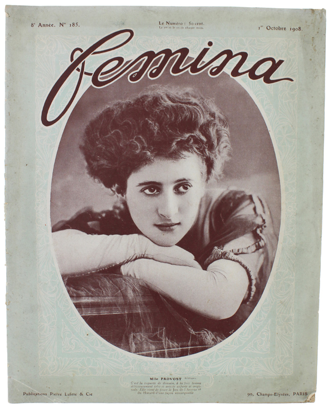 FEMINA. 8e année, N. 185, 1er octobre 1908