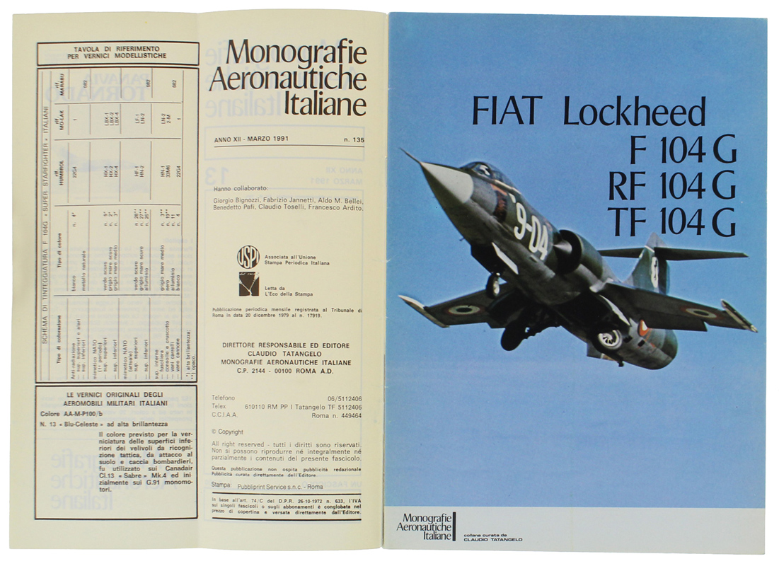 FIAT LOCKHEED F 104 G - RF 104 G - …