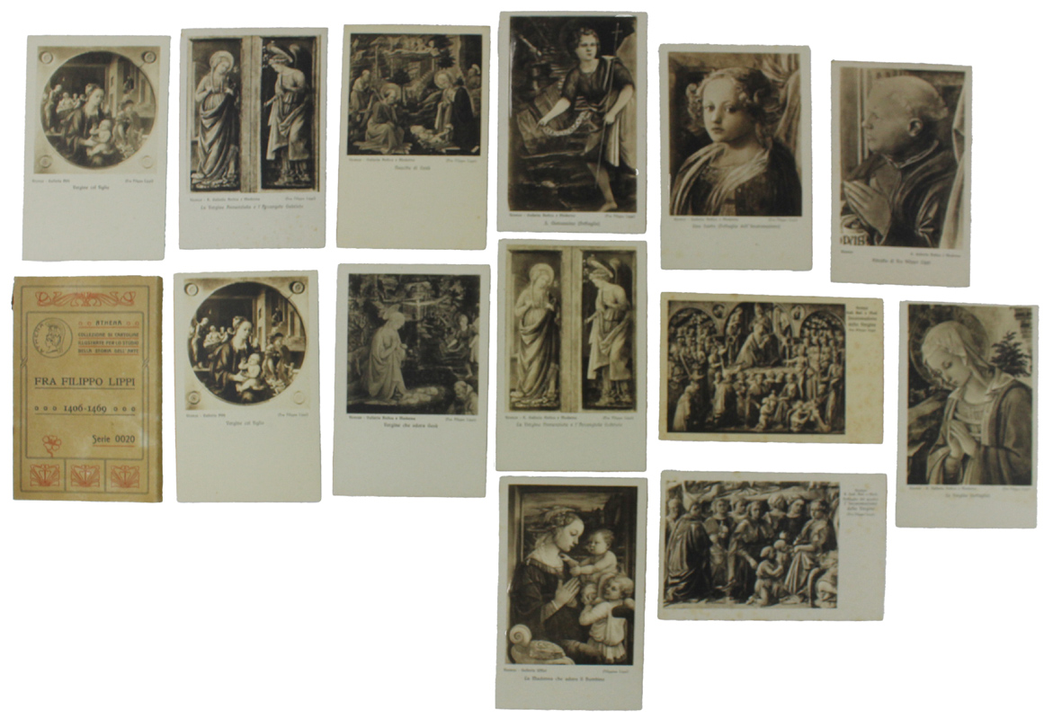 FRA FILIPPO LIPPI [1406-1469]: 17 CARTOLINE