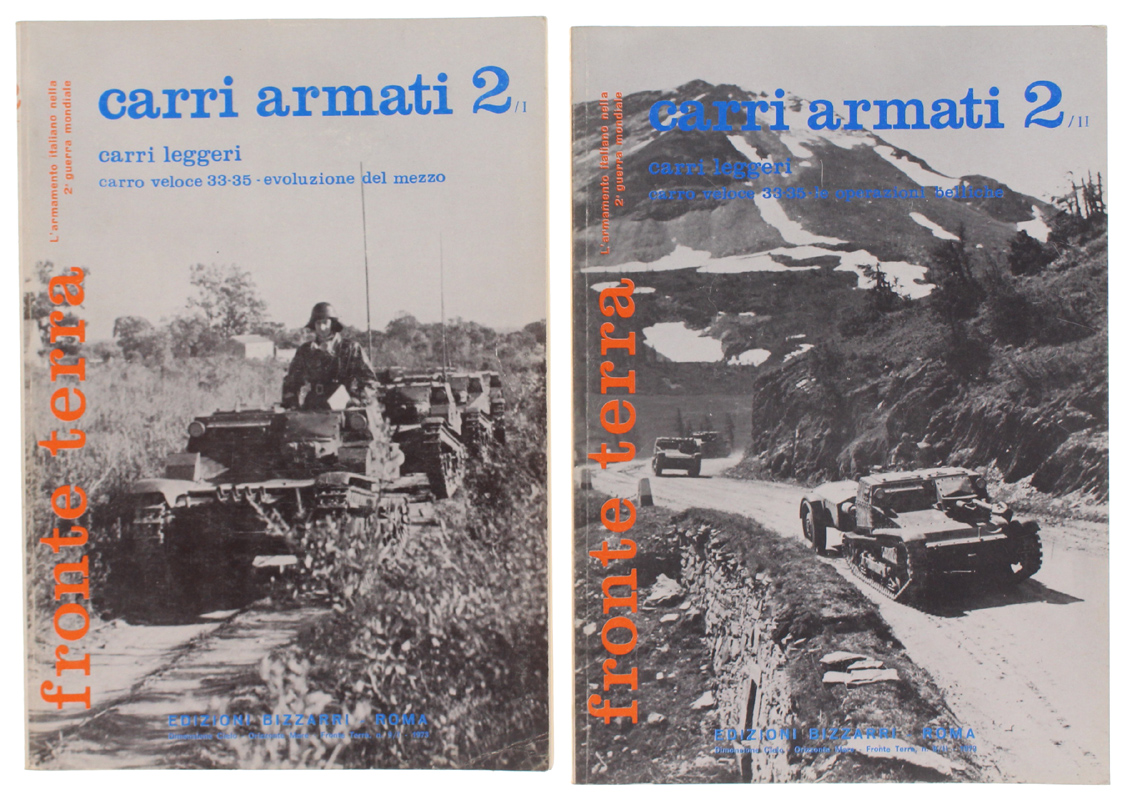 FRONTE TERRA. L'armamento italiano nella 2a G.M. n. 2/I + …