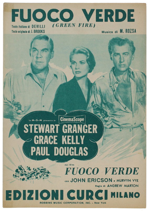 FUOCO VERDE. Spartito x canto mandolino o fisarmonica