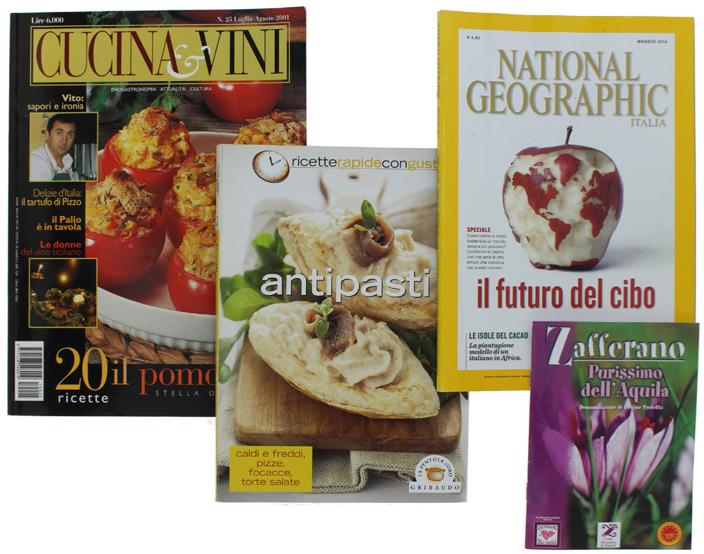 GASTRONOMIA: RICETTE, ALIMENTI E CURIOSITA' IN CUCINA: OFFERTA DI 4 …