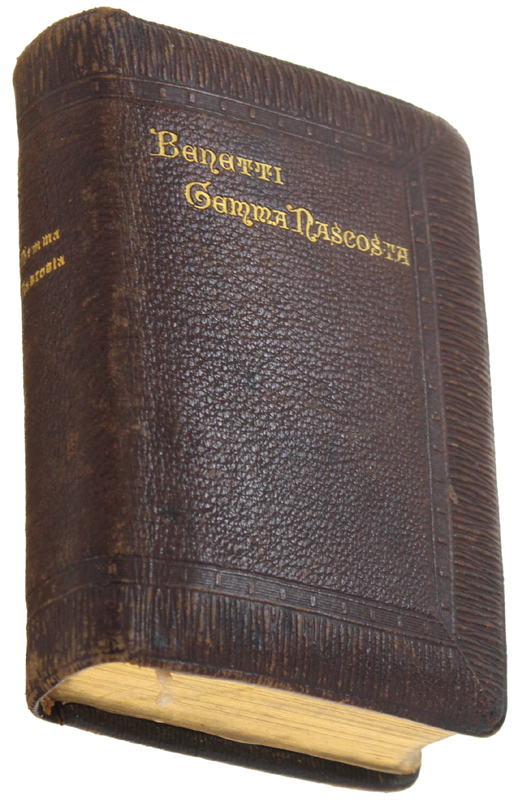 GEMMA NASCOSTA ossia raccolta di preghiere. [con delziosa legatura d'epoca]