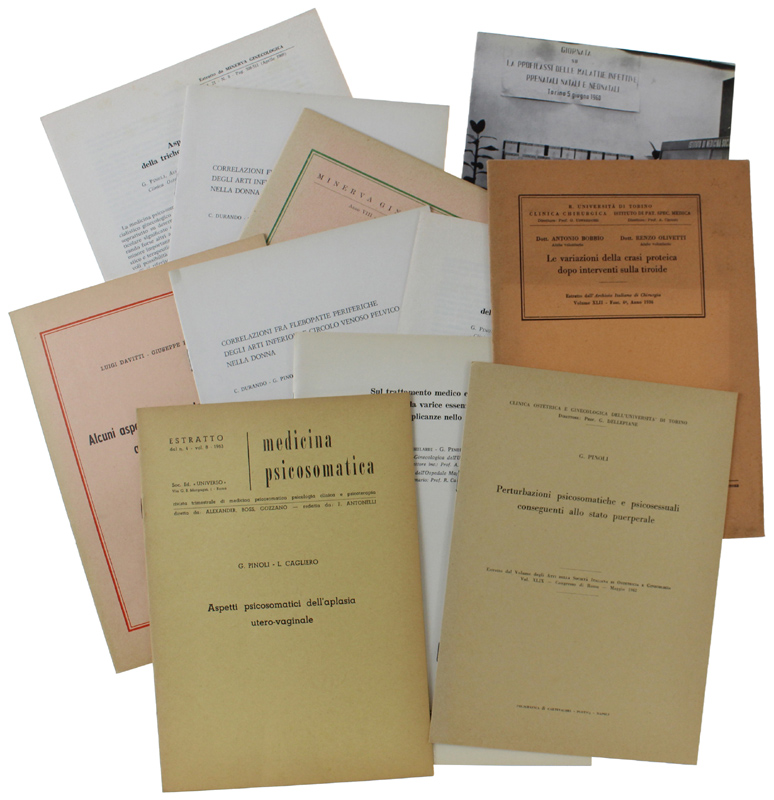 GINECOLOGIA - INFEZIONI PRENATALI: 12 memorie originali 1936-1969.