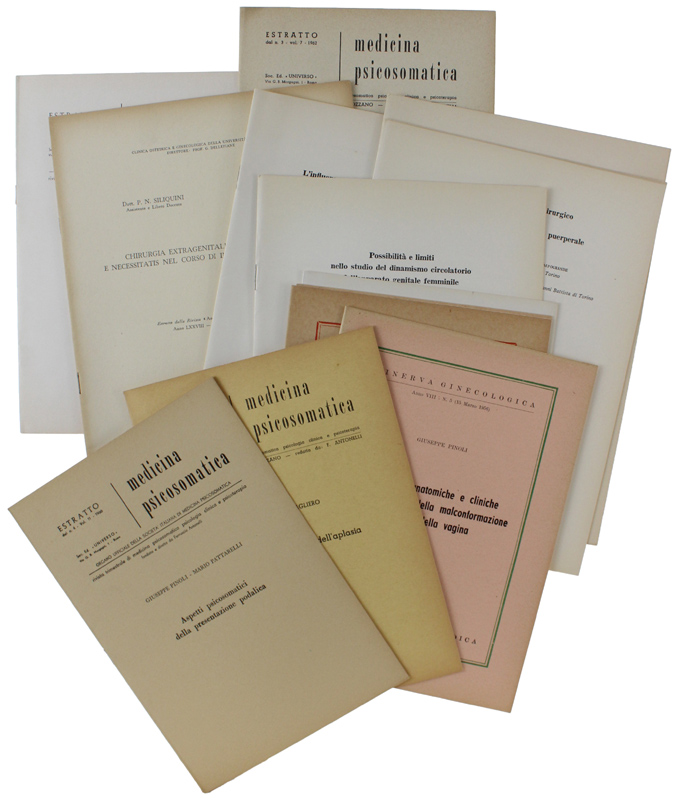 GINECOLOGIA - INFEZIONI PRENATALI: 13 memorie originali 1956-1969.