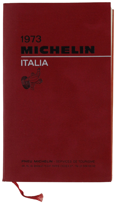 GUIDA MICHELIN ITALIA 1973