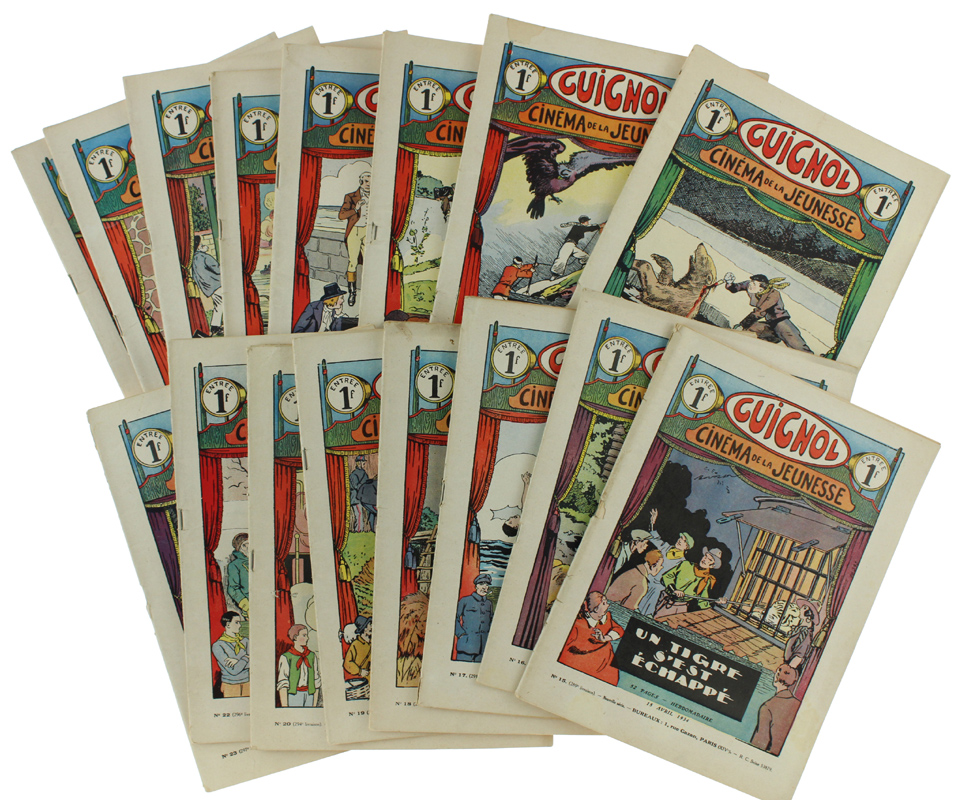 GUIGNOL - Cinéma de la Jeunesse. Collection de 16 numeros …