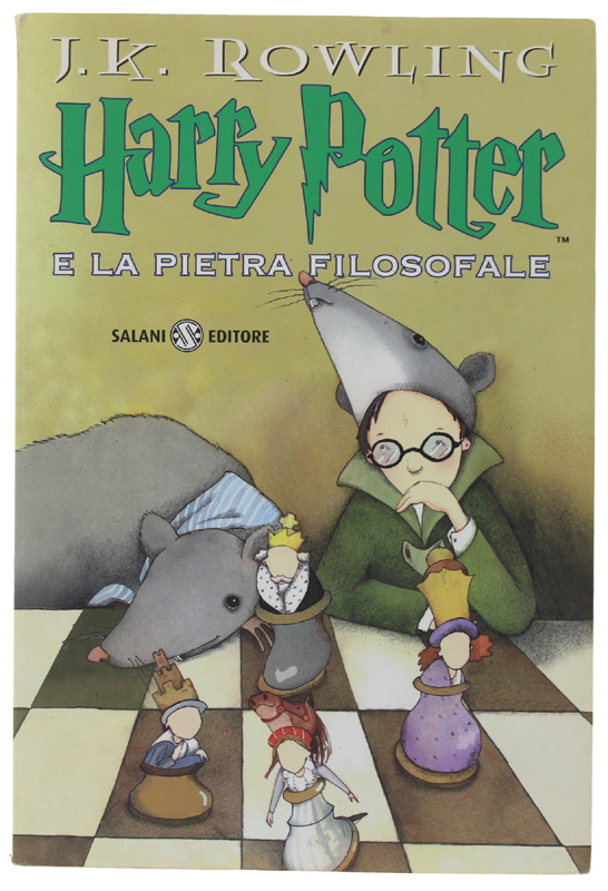 HARRY POTTER E LA PIETRA FILOSOFALE. Romanzo.