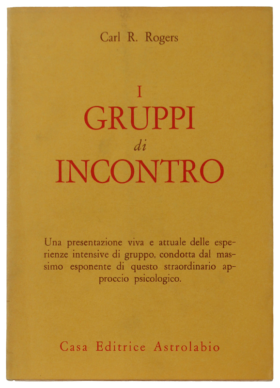 I GRUPPI DI INCONTRO