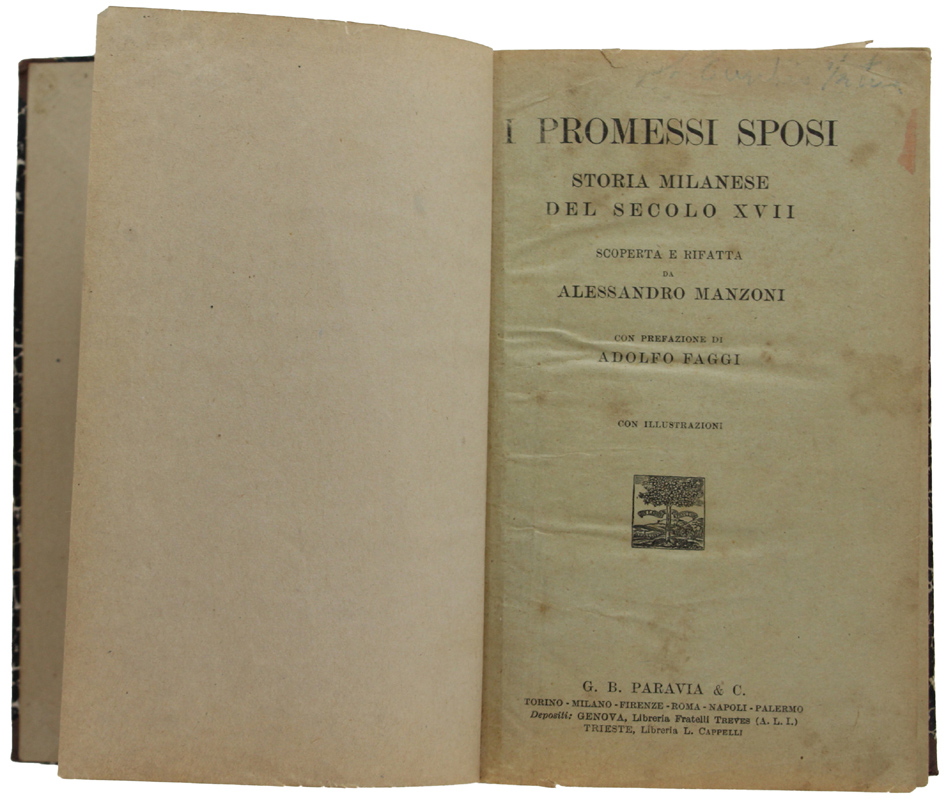 I PROMESSI SPOSI - Storia milanese del secolo XVII scoperta …