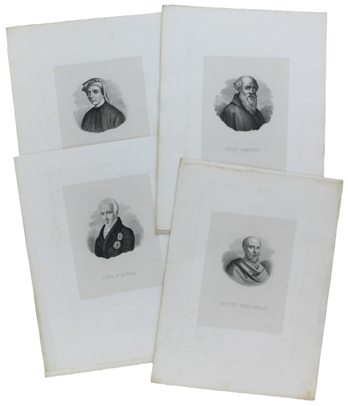 ICONOTECA ITALIANA ossia COLLEZIONE DI SESSANTA RITRATTI D'ILLUSTRI ITALIANI: 40 …