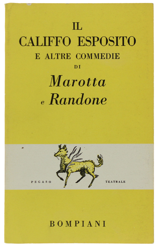 IL CALIFFO ESPOSITO e altre commedie [1a edizione - come …