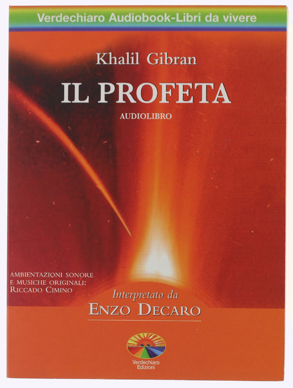 IL PROFETA interpretato da Enzo Decaro. Audiolibro con 2 CD …