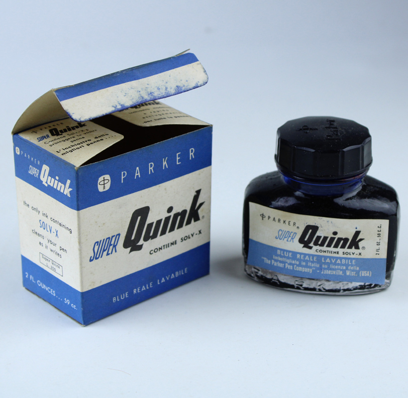 Inchiostro PARKER super Quink Blue Reale - Boccetta nuova 59 …