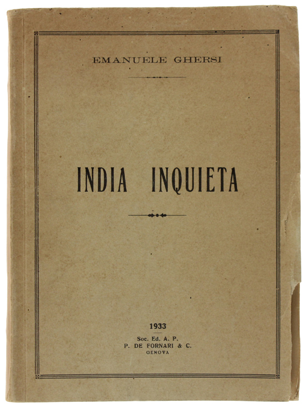 INDIA INQUIETA