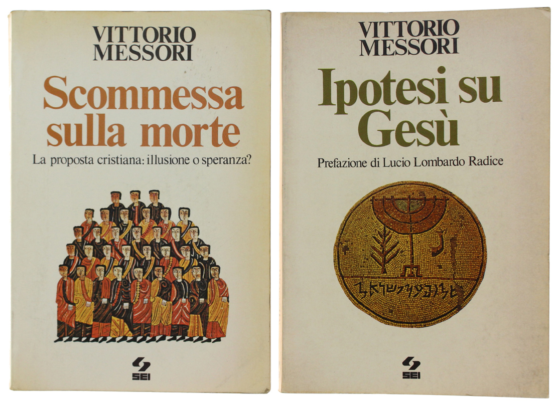 IPOTESI SU GESU' + SCOMMESSA SULLA MORTE (offerta: 2 volumi)