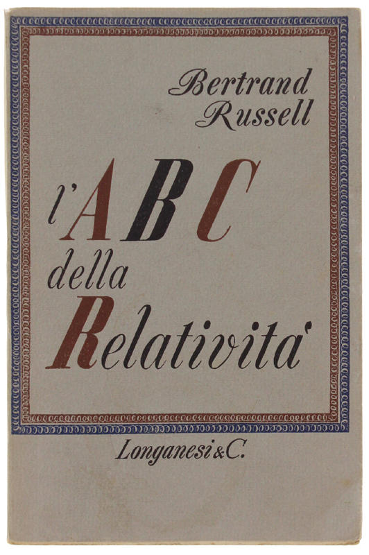 L'ABC DELLA RELATIVITA'.