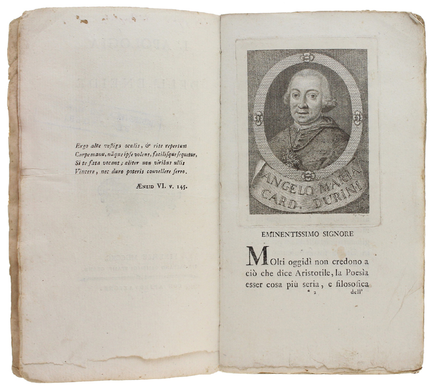 L'APOLOGIA DELL'ENEIDE. Volume 1.